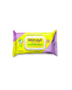 Mitosyl Lingettes Nettoyantes Apaisantes Biodégradables 72 Lingettes