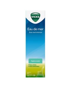 Vicks Eau de Mer Spray Nasal Isotonique Nez Bouche 100ml