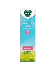Vicks Eau de Mer Spray Nasal Isotonique Enfants 100ml