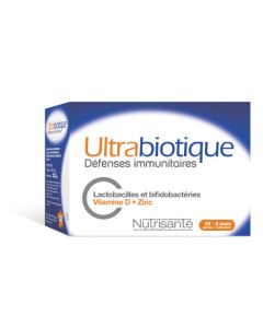 Nutrisanté Ultrabiotique Defenses Immunitaires 40 Gélules