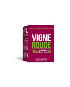Nutrisanté Vigne Rouge Cassis 60 Comprimés