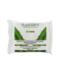 Planter's Aloe Vera 20 Lingettes Démaquillantes