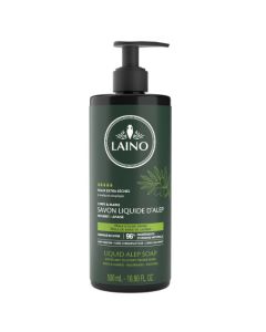 Laino Savon Liquide D'Alep Huile D'Olive Vierge & Huile De Baies De Laurier 500 ml