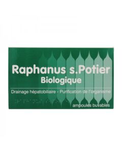 Raphanus S. Potier Biologique 12 Ampoules