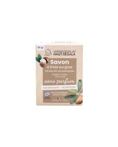 Haut-Ségala Savon à Froid Surgras Sans Parfum Certifié Bio