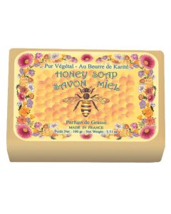 Le Blanc Savon Illustré Miel 100g