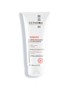 Dermina Sensi-Blanc Crème Moussante Éclaircissante 200ml