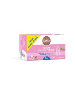 Gifrer Serum Physiologique Boite de 40 en 5 ml