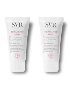 SVR Topialyse Crème Mains Tube Lot de 2x50ml