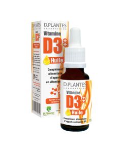 D.Plantes Vitamine D3 Huile 20 ml