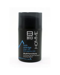 BcomBio Homme Soin Anti-Âge Multi-Actions Visage et Yeux 50ml