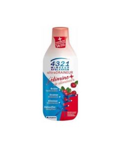 Arkopharma 4. 3. 2. 1 Minceur Ultra Draineur Goût Acérola Cranberry 280 Ml