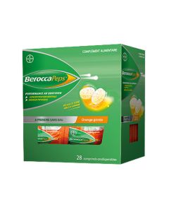 BeroccaPeps Orange Givrée 28 Comprimés Orodispersibles