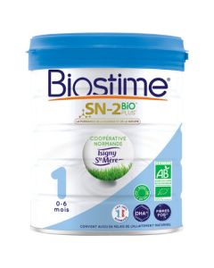 Biostime SN-2 Lait 1er Âge Bio 800g