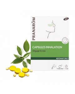 Pranarôm Aromaforce Capsules Inhalation Bio 15 mono-doses