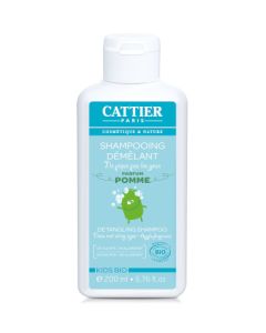 Cattier Kids shampoing Démêlant Pomme 200ml