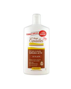 Rogé Cavaillès Gel Bain Douche Lait de Pêche Surgras Actif 400ml