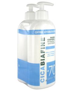 Cicabiafine Baume Corporel Hydratant Lot 1+2ème -70% 400 ml