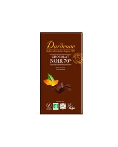 Dardenne Tablette Chocolat Noir 70% 180g