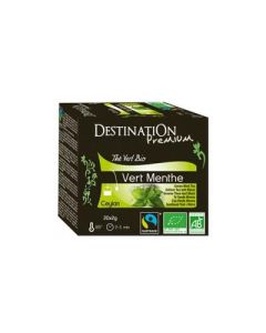 Destination Thé Vert Bio Menthe 20x2g