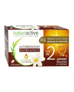 Naturactive Doriance Autobronzant Gardenia Lot de 2x30 Capsules