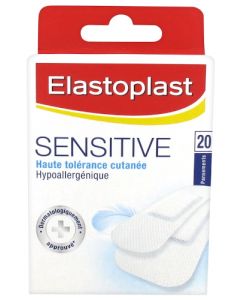 Elastoplast Pansement Peaux Sensibles 20 Pansements