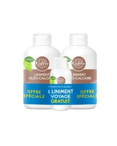 Gifrer Liniment Oléo-calcaire Lot de 2 x 500ml + 100ml offert