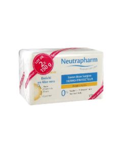 Neutrapharm Savon Doux Surgras Dermo Protecteur Lot de 2 X 150g