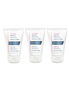 Ducray Ictyane Crème Mains Lot de 3x50ml