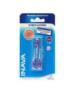 Inava Brossettes recharges violet 6-4mm x3