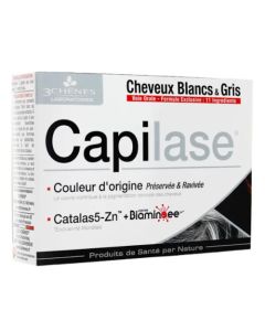 Les 3 Chênes Capilase Cheveux Blancs et Gris 30 Gélules