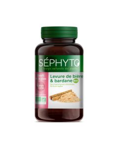 Séphyto Beauté de la Peau Levure de Bière & Bardane Bio 200 Gélules