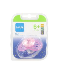 MAM Nuit Sucette Anatomique Phosphorescente 6 Mois +