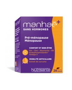 Manhaé+ Curcuma Sans Hormone 60 Capsules
