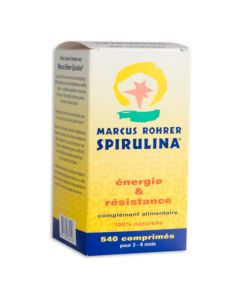 Marcus Rohrer Spirulina 540 Comprimés