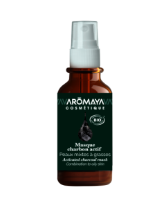 Aromaya Masque Charbon Actif Certifié Bio