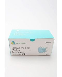 Médisanté Masques Chirurgicaux Jetables Type 1 Boîte de 50