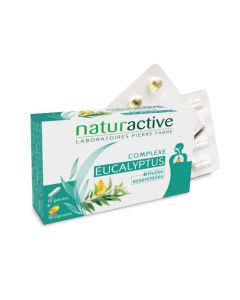 Naturactive Complexe Eucalyptus & Huiles Essentielles 10 Gélules + 10 Capsules