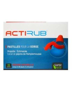 Santé Verte Actirub 15 Pastilles