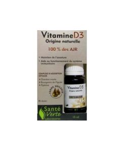 Santé Verte Vitamine D3 15ml