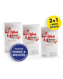 Arlor Alpharégul Femme Chute Des Cheveux Lot 2 + 1 Boite Offerte