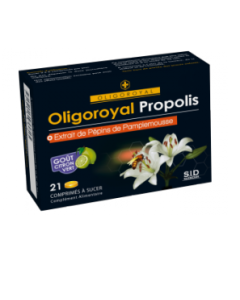 Oligorayal Propolis Extrait de Pépins de Pamplemousse 21 Comprimés