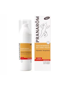 Pranarôm Aromalgic Huile de Massage Articulations et Muscles Souples Bio 100ml