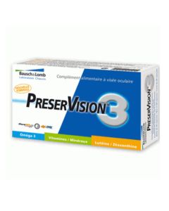 Bausch & Lomb Preservision 3 60 Capsules