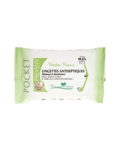 Preven's Lingettes Antiseptiques Pomme 10 Lingettes