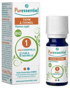 Puressentiel Huile Essentielle Thym à Thujanol Bio 5 ml 
