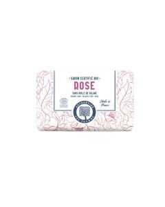 Authentine Savon Solide Certifié Bio Rose 100g
