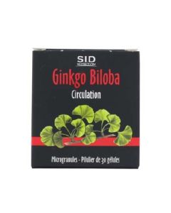 SID Nutrition Ginkgo Biloba 30 Gélules