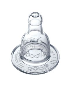 Nuk 2 Tétines Nature Sense Taille 2 / Perçage L Lait épaissi