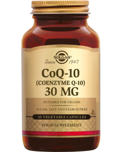 Solgar Coq 10 30mg Gélules Végétales x30
